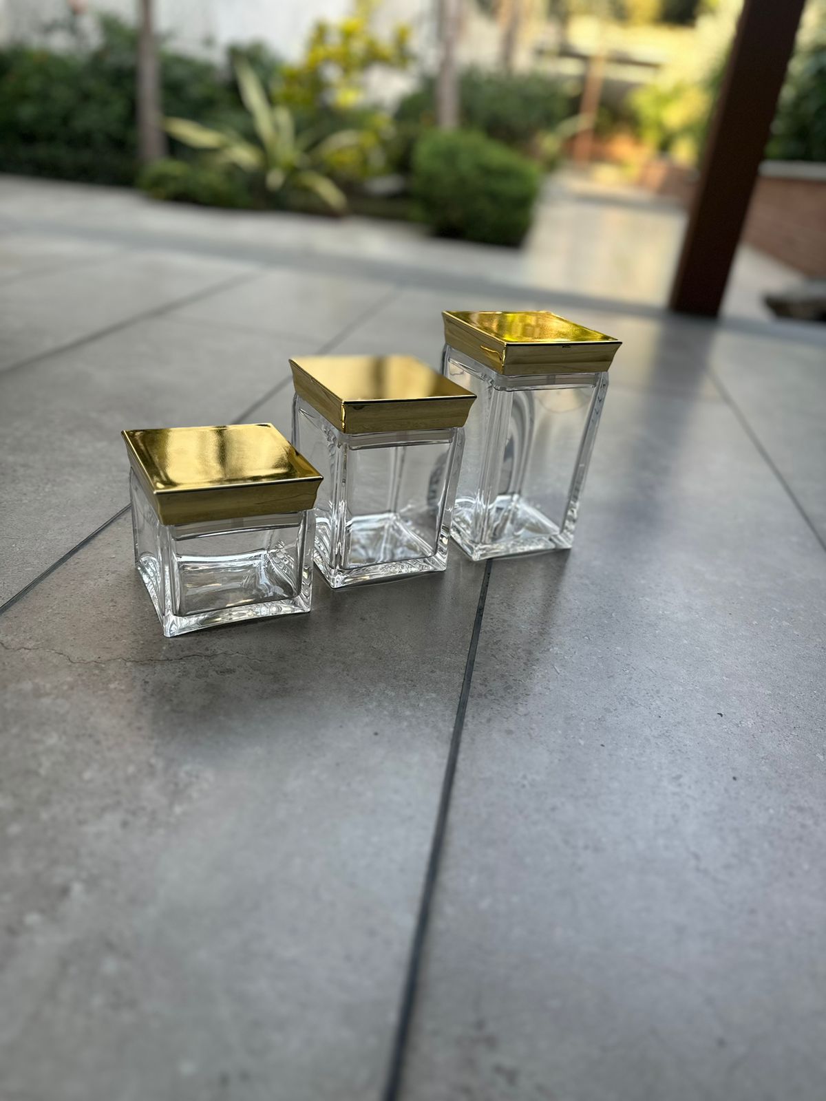 Acrylic jar set