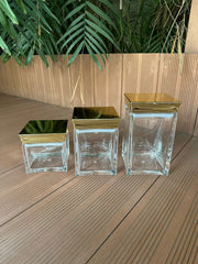 Acrylic jar set